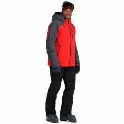 Spyder Men's Vanqysh GTX Jacket - 2023 Model -Blenders Shop fw23 spyder mensvanqyshgtxjacket volcanoebony 3