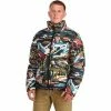 Spyder Men's Windom Down Insulated Jacket - 2023 Model -Blenders Shop fw23 spyder menswindomdowninsulatedjacket blackpaintbynumbers 1