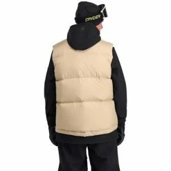 Spyder Men's Windom Down Insulated Jacket -Blenders Shop fw23 spyder menswindomdowninsulatedvest safari 2