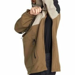 Volcom Men's Brighton Pullover -Blenders Shop fw23 volcom mensbrightonpullover darkkhaki 4