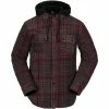 Volcom Men's Field Ins Flannel Jacket 1 Volcom Men's Field Ins Flannel Jacket -Blenders Shop fw23 volcom mensfieldinsulatedflanneljacket blackplaid 1