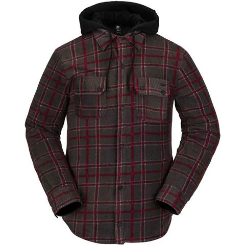 Volcom Men's Field Ins Flannel Jacket 3 Volcom Men's Field Ins Flannel Jacket