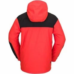 Volcom Men's Longo Gore-Tex Jacket -Blenders Shop fw23 volcom menslongogoretexjacket orangeshock 2