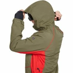 Volcom Men's TDS 2L Gore-Tex Jacket -Blenders Shop fw23 volcom menstds2lgoretexjacket darkteak 5