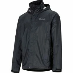 Marmot Men's PreCip Eco Jacket -Blenders Shop m41500 001 angle left precip eco jkt