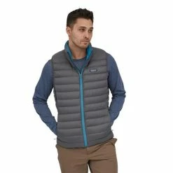 Patagonia Men's Down Sweater Vest -Blenders Shop pat 84623 forge grey model1