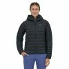 Patagonia Women's Down Sweater Hoody -Blenders Shop pat 84712 blk model1